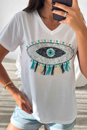 222222 TOPTAN BEYAZ TSHIRT