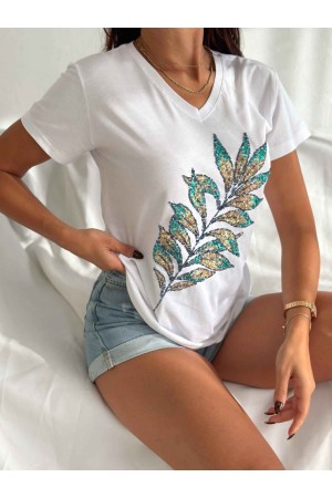 222224 TOPTAN BEYAZ TSHIRT