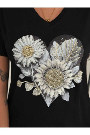 222236 black T shirts