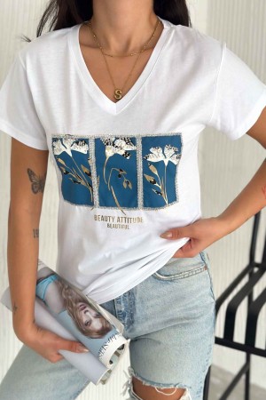 222241 TOPTAN BEYAZ TSHIRT