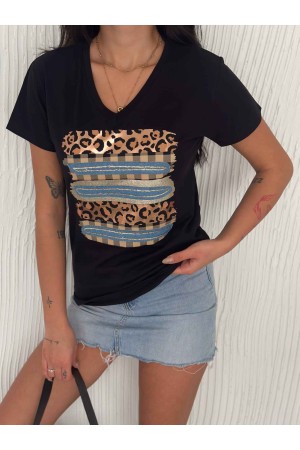 222242 black T shirts