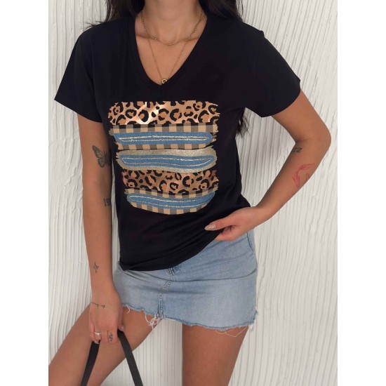 222242 TOPTAN SİYAH TSHIRT