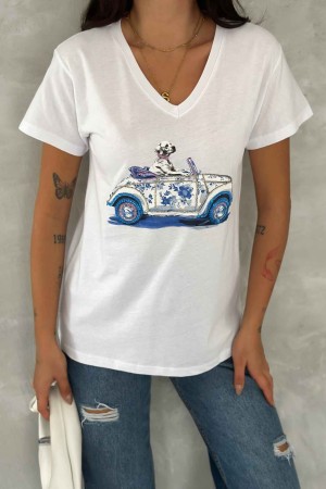 222253 TOPTAN BEYAZ TSHIRT