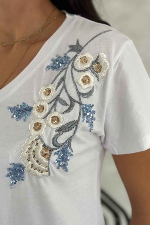 222257 TOPTAN BEYAZ TSHIRT