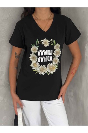 222258 TOPTAN SİYAH TSHIRT