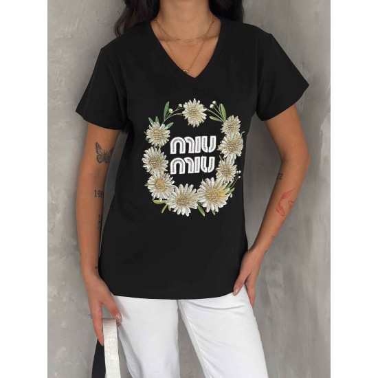 222258 TOPTAN SİYAH TSHIRT