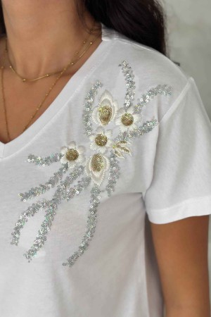 222268 TOPTAN BEYAZ TSHIRT