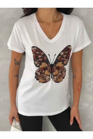 222269 TOPTAN BEYAZ TSHIRT