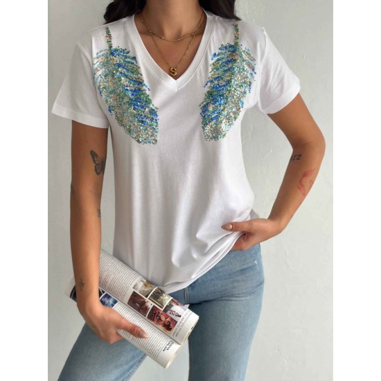 222278 TOPTAN BEYAZ TSHIRT