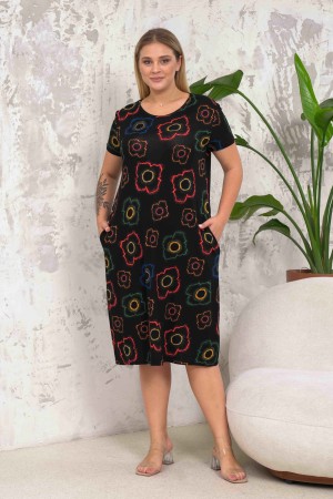 222282 patterned DRESS