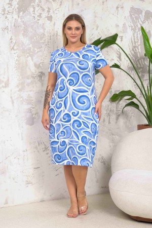 222285 patterned DRESS