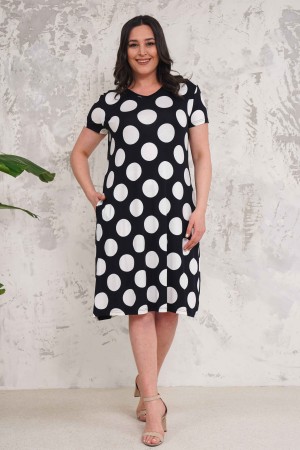 222286 patterned DRESS