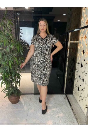 222290 patterned DRESS