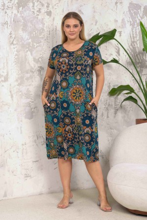 222291 patterned DRESS