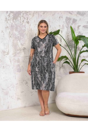 222295 patterned DRESS