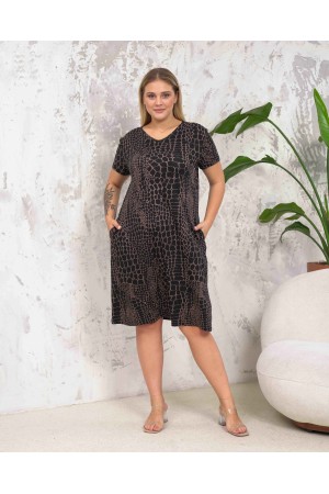 222299 patterned DRESS