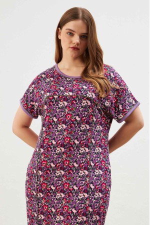 222307 patterned DRESS