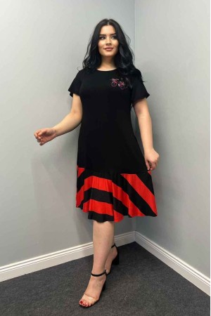 222312 patterned DRESS