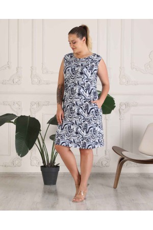 222315 patterned DRESS