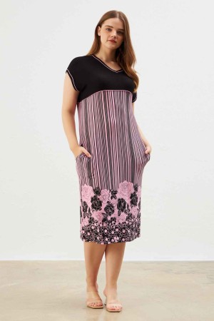 222323 patterned DRESS