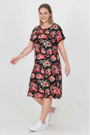 222324 patterned DRESS