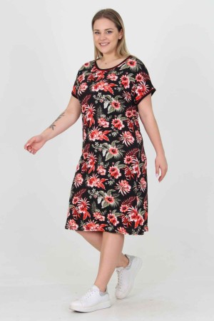 222324 patterned DRESS