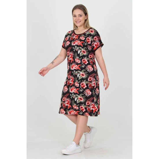 222324 patterned DRESS