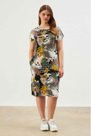 222325 patterned DRESS