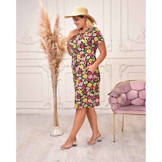 222327 patterned DRESS