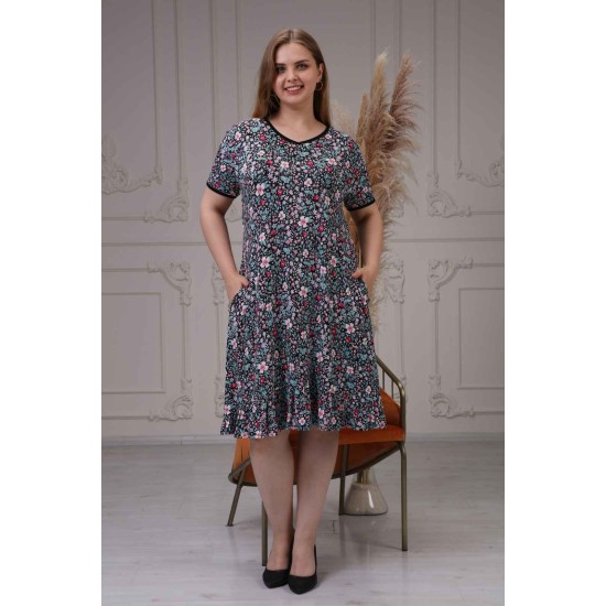222328 patterned DRESS