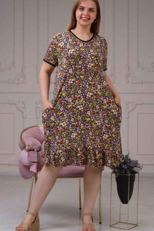 222329 patterned DRESS