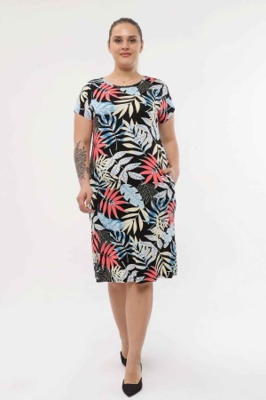 222335 patterned DRESS