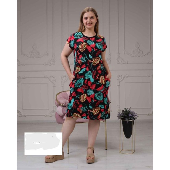 222338 patterned DRESS