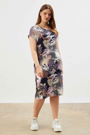 222339 patterned DRESS