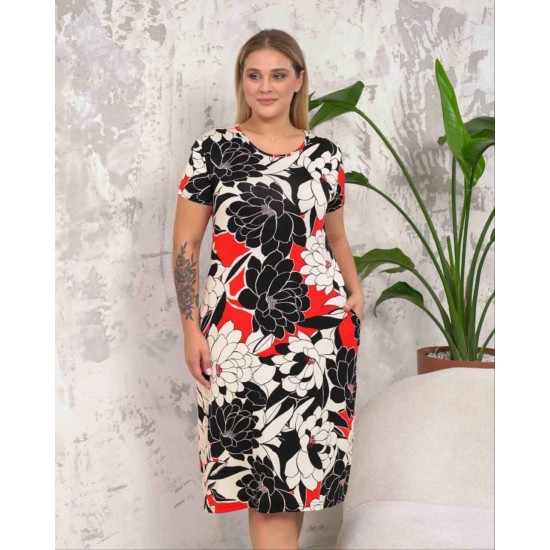 222353 patterned DRESS