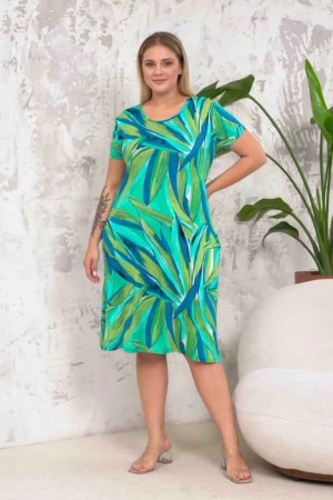 222356 patterned DRESS
