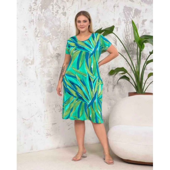 222356 patterned DRESS