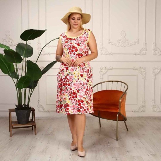 222361 patterned DRESS