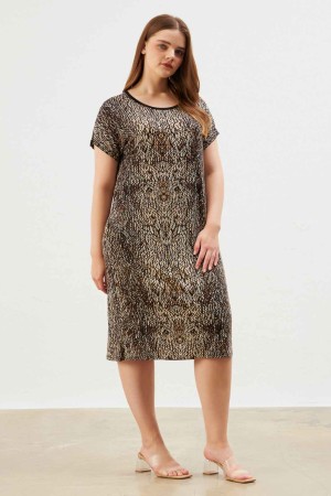 222367 patterned DRESS