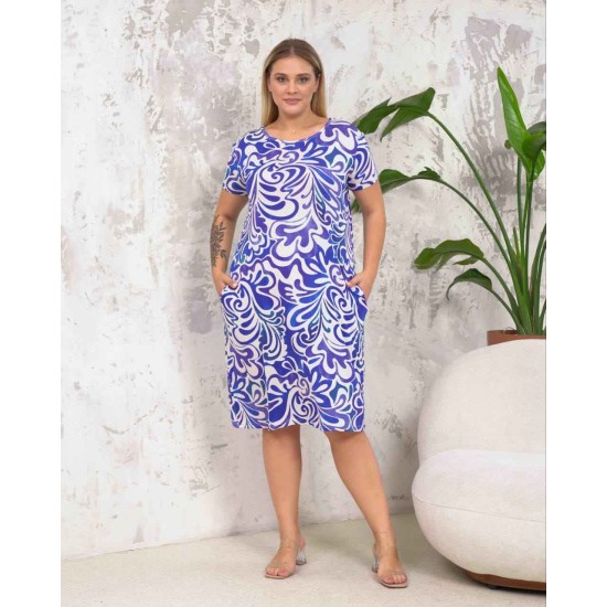 222368 patterned DRESS