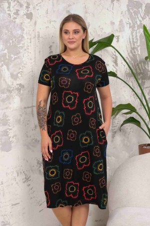 222369 patterned DRESS