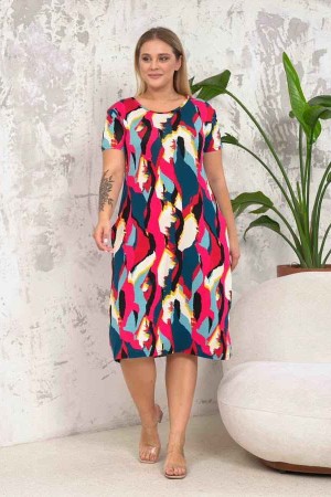 222371 patterned DRESS