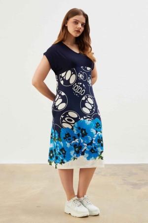 222372 patterned DRESS
