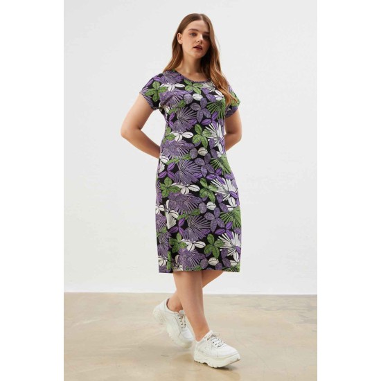 222377 patterned DRESS