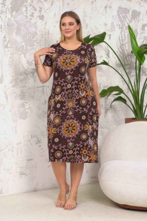 222381 patterned DRESS