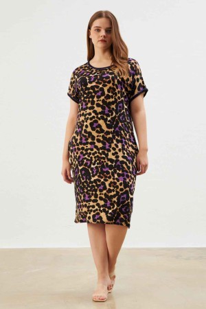 222382 patterned DRESS