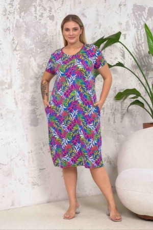 222385 patterned DRESS