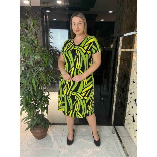 222386 patterned DRESS