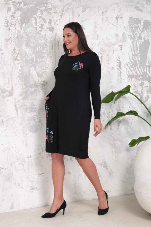 222390 patterned DRESS