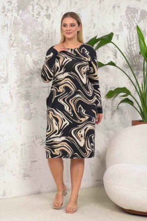 222400 patterned DRESS